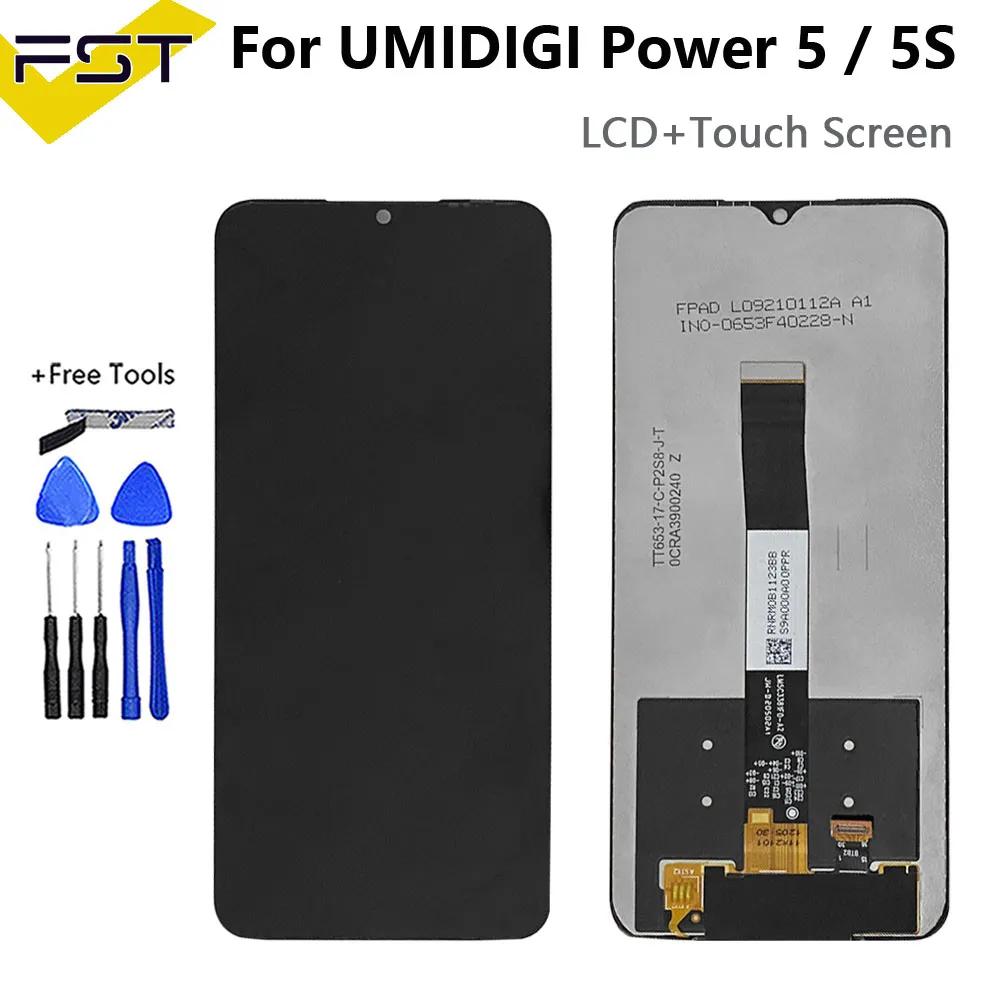 UMIDIGI Power 5 LCD 디스플레이 및 터치 스크린 디지타이저 어셈블리 교체, UMIDIGI Power 5s LCD 센서 및 도구, 6.53 인치 오리지널